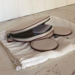 Coach X Disney White Mickey Leather Ear Coin Case